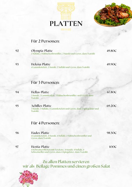 Foto Speisekarte Seite 17