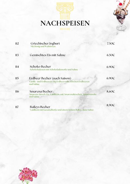 Foto Speisekarte Seite 20