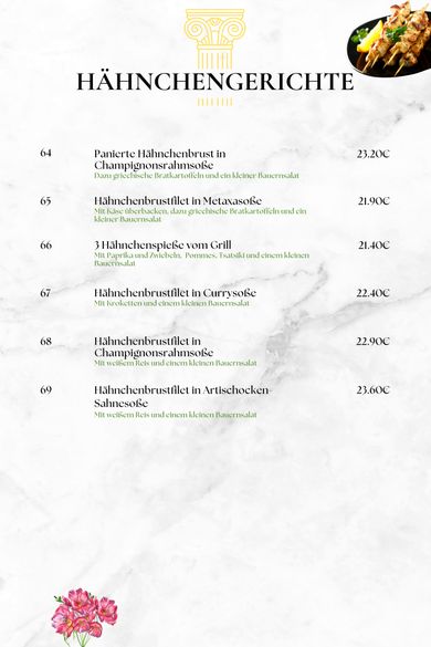 Foto Speisekarte Seite 12