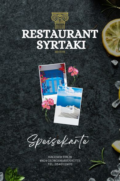 Foto Speisekarte Seite 1